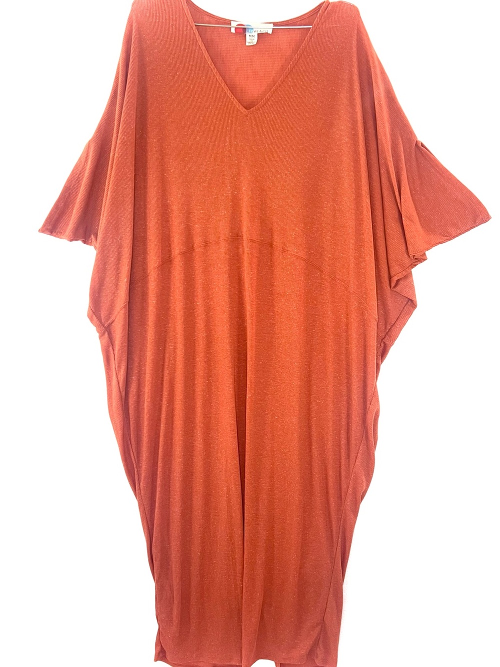 Free People | Rust Orange | V-Neck Swim Coverup | size M